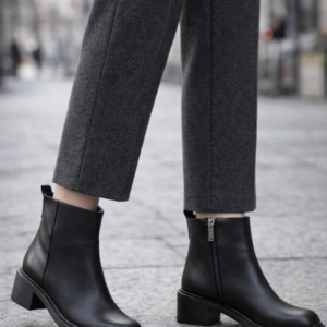 بوت زنانه چرم کد852