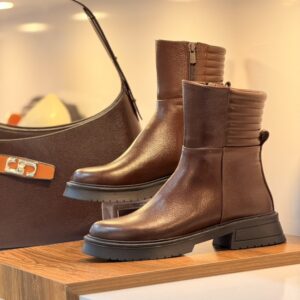 بوت تمام چرم زنانه کد 440